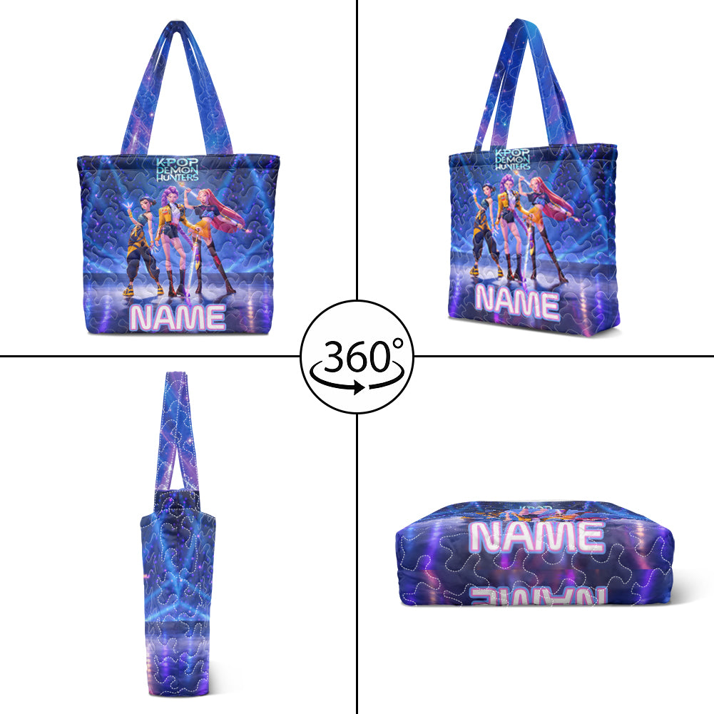 Personalized HUNTR/X Stage Tote Bag