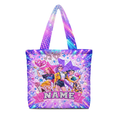 Personalized HUNTR/X Galaxy Tote Bag